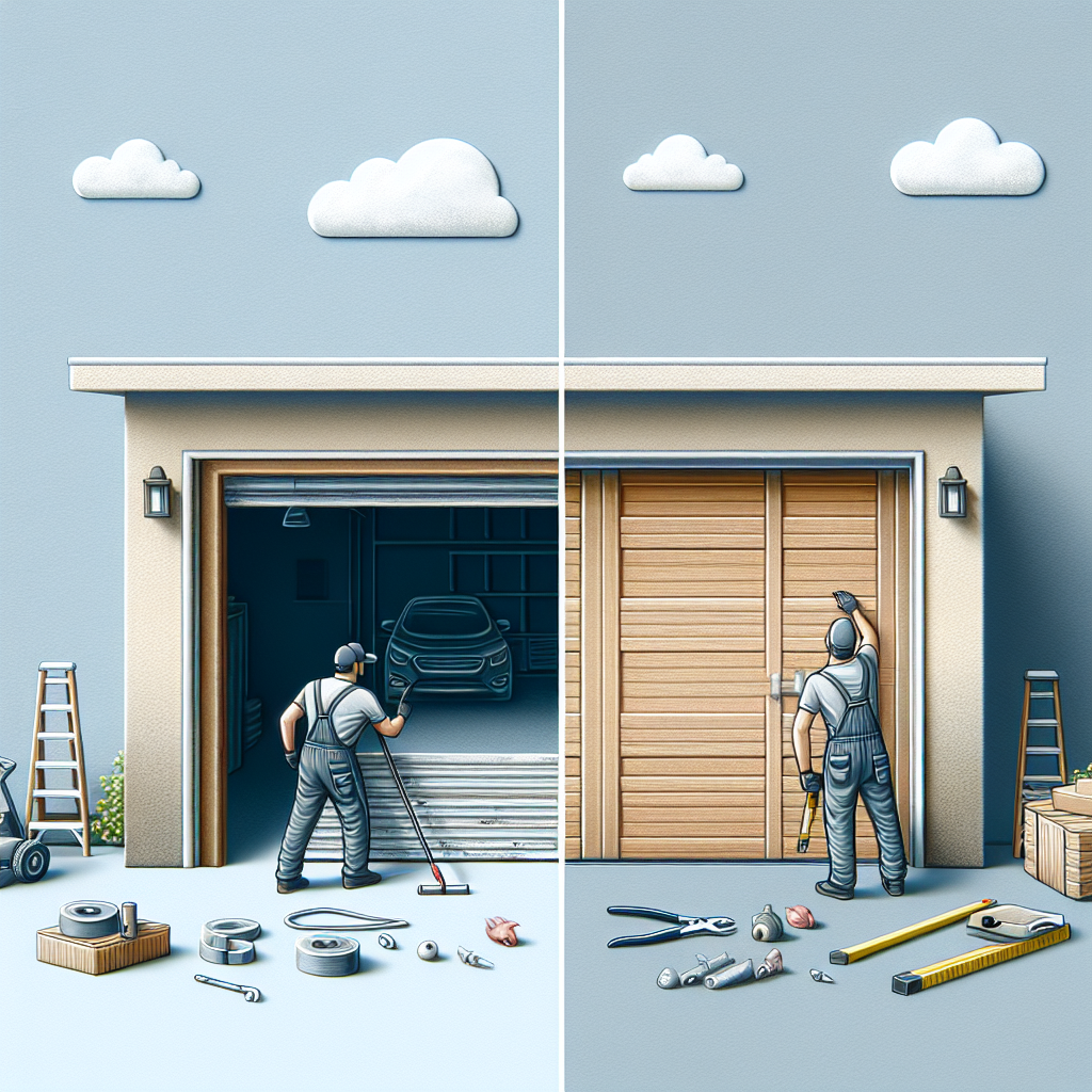 Garage Door Repair Vs Replacem